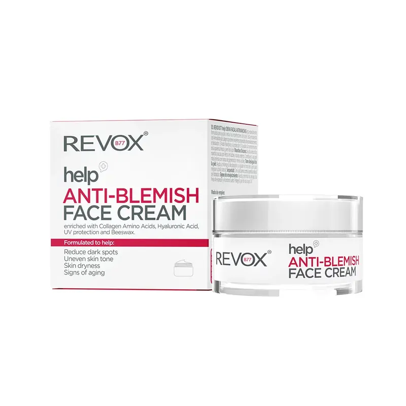 Korlátozott ajánlat REVOX Help Anti-Blemish arckrém (50ml)