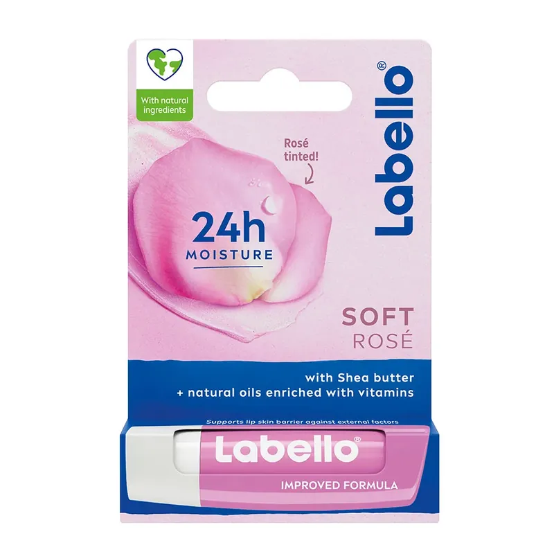 LABELLO Soft Rosé ajakápoló (4,8g) Olcsó