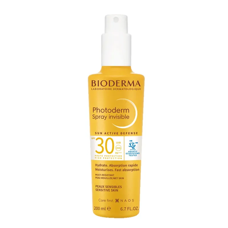 Legnépszerűbb BIODERMA Photoderm spray Invisible SPF30 (200ml)
