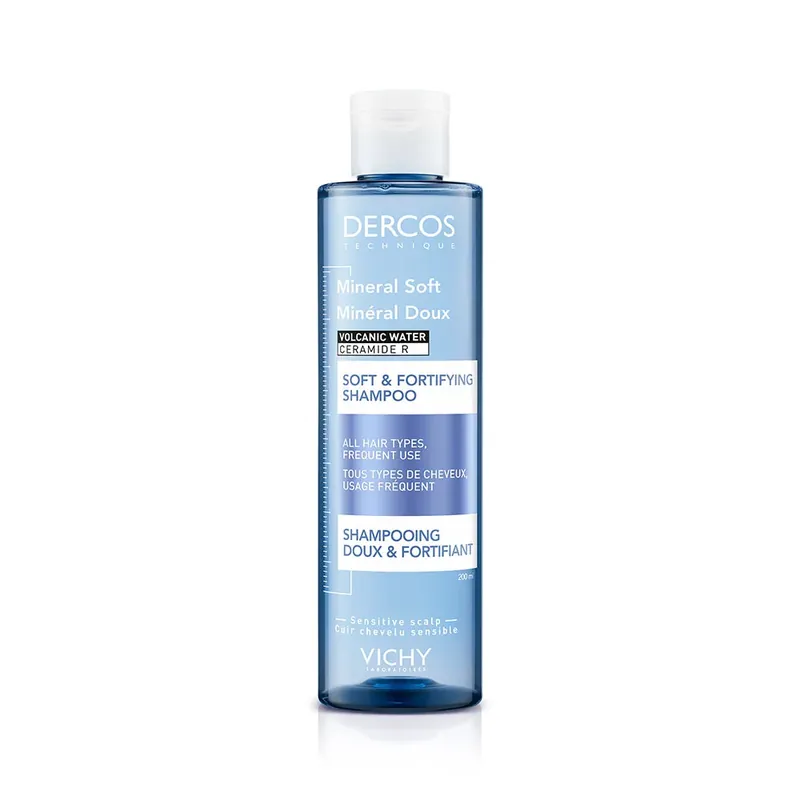 VICHY Dercos Mineral soft - kímélő hajerősítő sampon (200ml) Exkluzív ajánlat