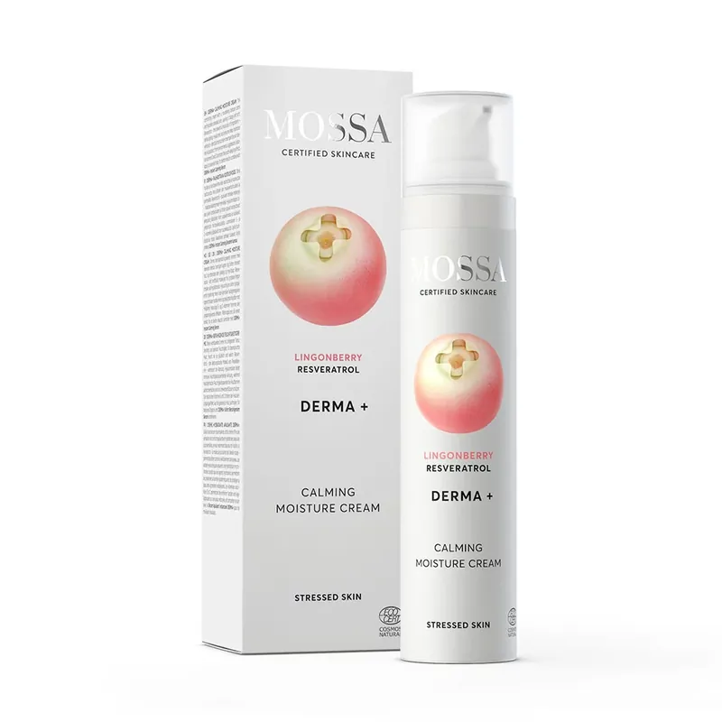 Szuper akció MOSSA Derma + Bőrnyugtató hidratáló arckrém (50ml)
