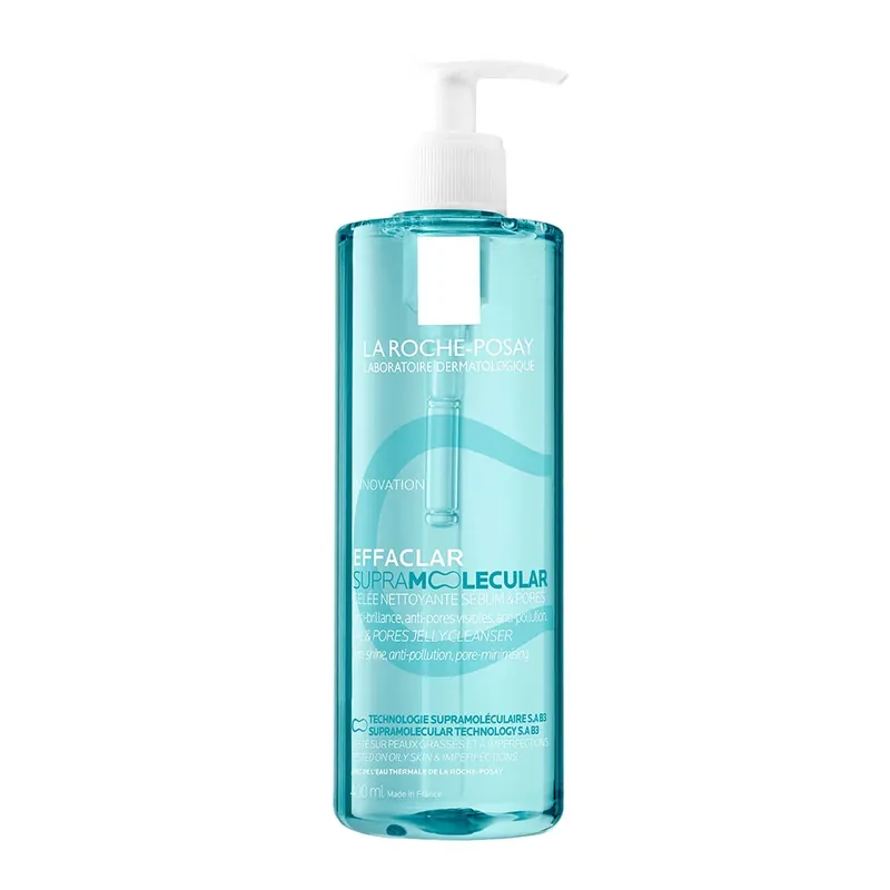LA ROCHE-POSAY Effaclar Supramolecular mattító tisztító gél (400ml) Biztonságos fizetés