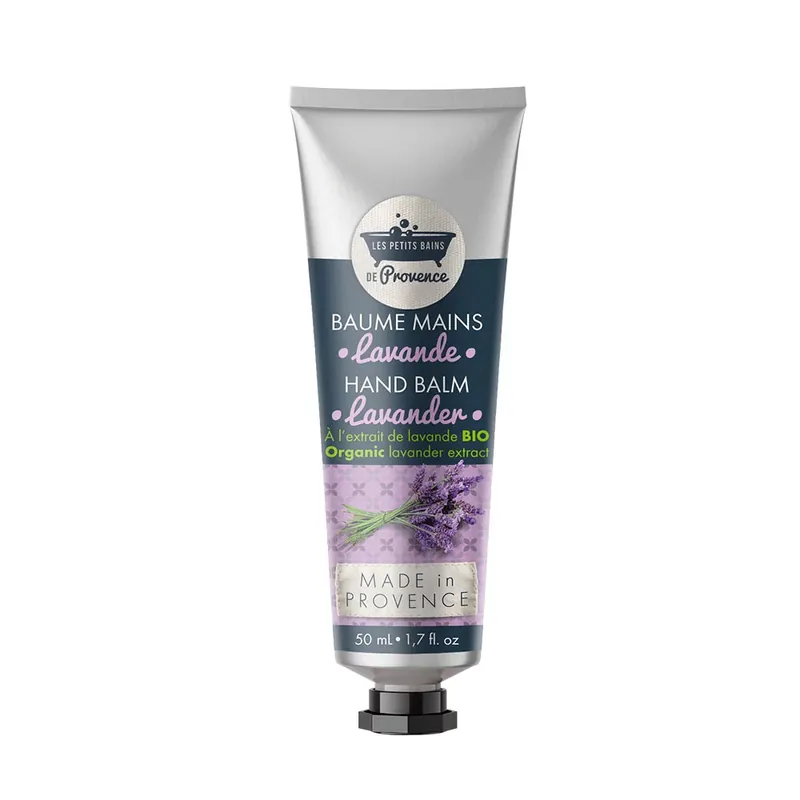 LES PETITS BAINS DE PROVENCE Bio levendula kézbalzsam (50ml) Biztonságos vásárlás