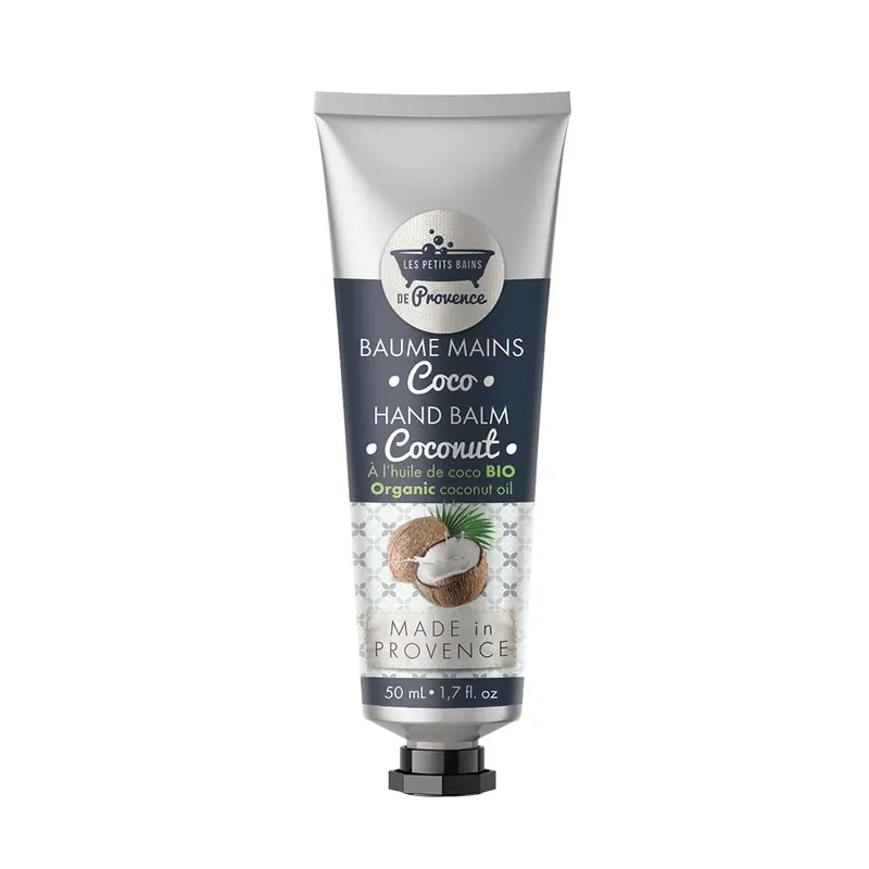 Újdonság LES PETITS BAINS DE PROVENCE Bio kókusz kézbalzsam (50ml)