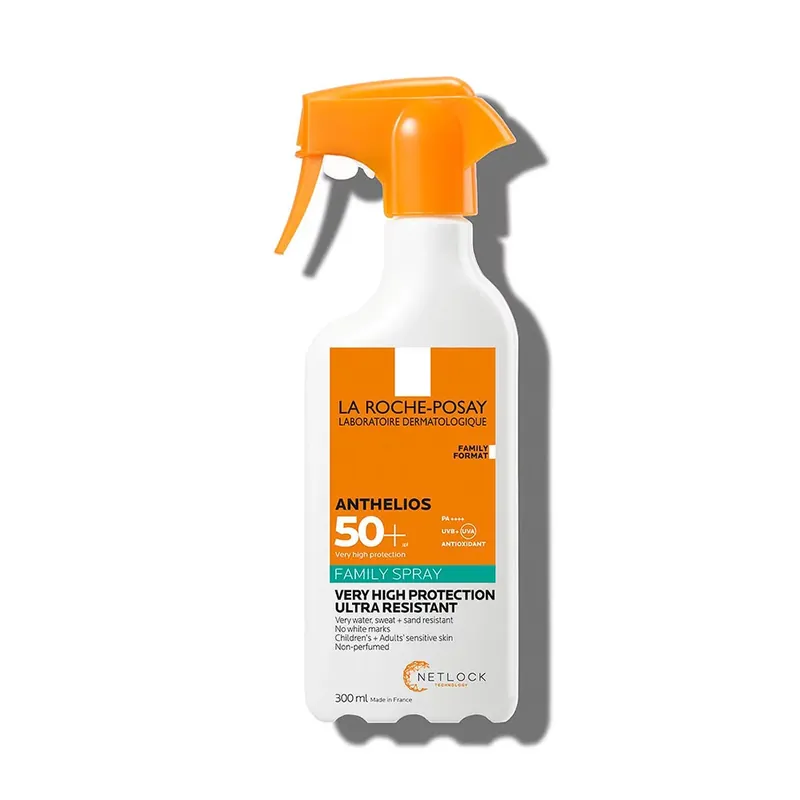 Legnépszerűbb LA ROCHE-POSAY Anthelios Ultra-könnyű Family spray SPF50+ (300ml)