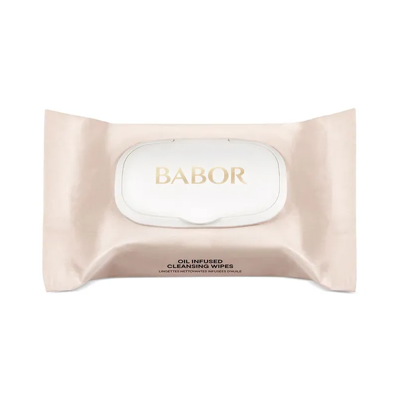 Kedvezményes ár BABOR Cleansing Wipes Oil Infused tisztítókendő (25db)