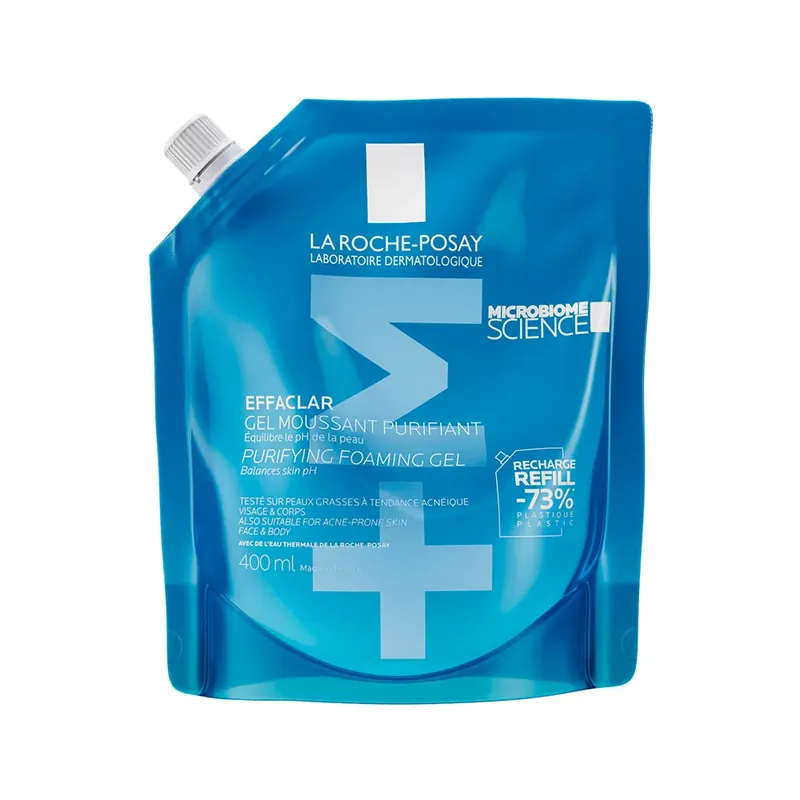 LA ROCHE-POSAY Effaclar habzó arctisztító gél utántöltő (400ml) Legjobb ár