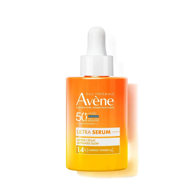 AVÈNE Suncare ULTRA SERUM Fényvédő ragyogásfokozó szérum SPF50 (30ml) Szuper ajánlat