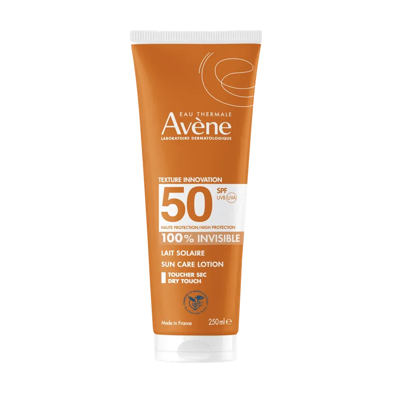 AVÈNE Suncare Invisible napvédő tej SPF50 (250ml) Szezonális akció