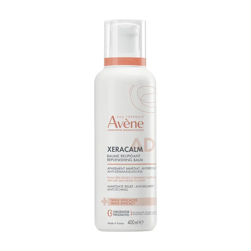 AVÈNE XeraCalm AD Lipidpótló regeneráló balzsam (400ml) Végkiárusítás