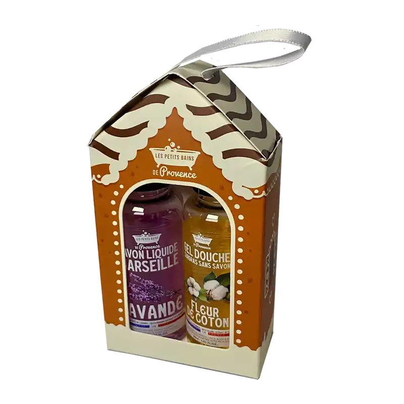 Expressz kézbesítés LES PETITS BAINS DE PROVENCE szett Levendula & Pamutvirág (2x30ml)