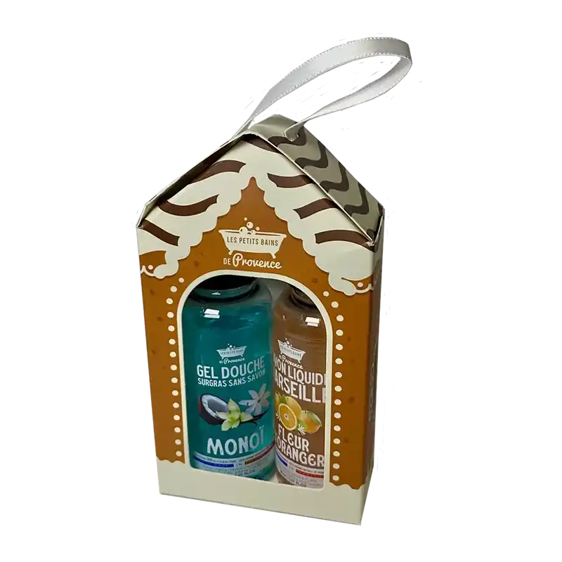 LES PETITS BAINS DE PROVENCE szett Narancsvirág & Monoi (2x30ml) Kedvezményes ár