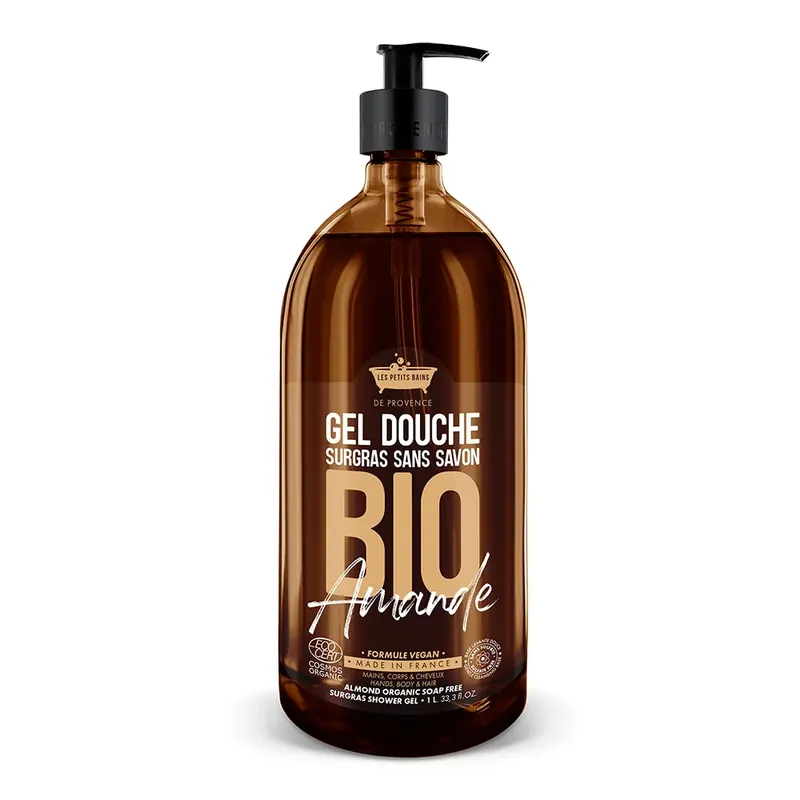 Árcsökkenés LES PETITS BAINS DE PROVENCE Bio mandula tusfürdő 1000ml