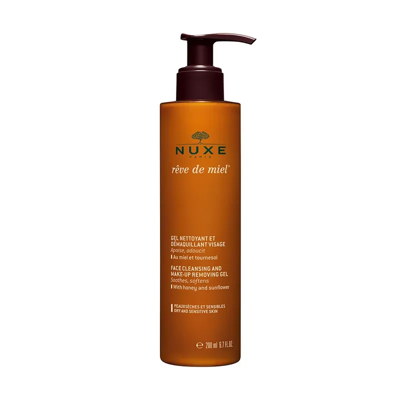 NUXE Reve de Miel arctisztító és sminklemosó gél (200ml) Gyors szállítás