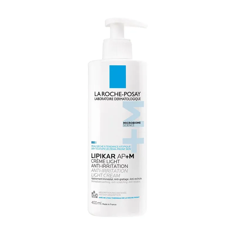 LA ROCHE-POSAY Lipikar AP+M balzsam Light (400ml) Legkelendőbb