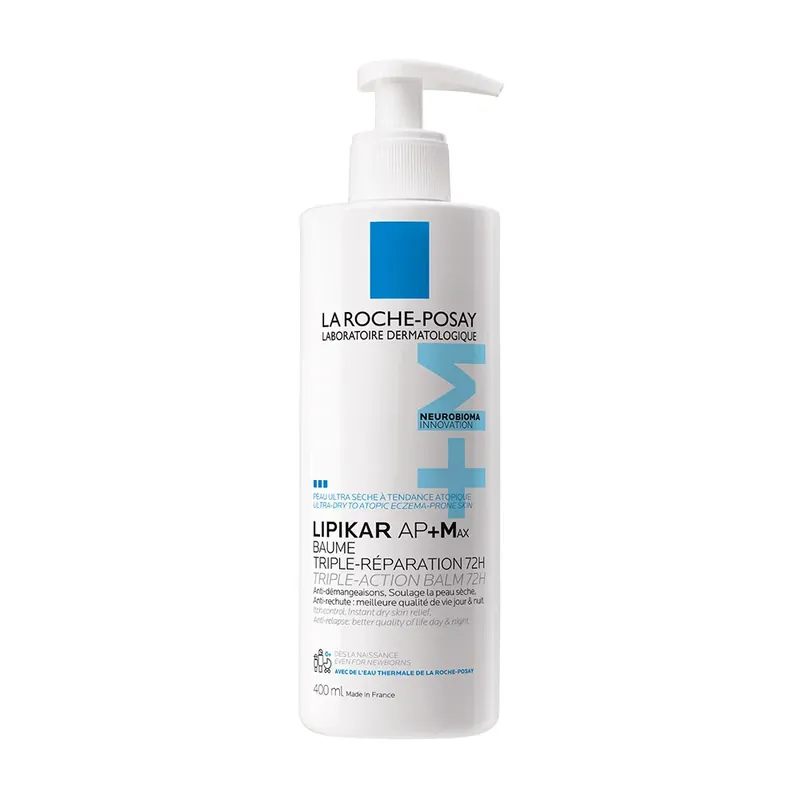 LA ROCHE-POSAY Lipikar AP+MAX Balzsam (400ml) Gyors kiszállítás