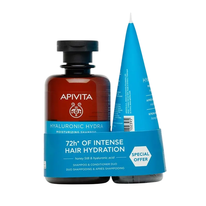 APIVITA szett Hidratáló hajápoló csomag (250ml+150ml) Kiárusítás