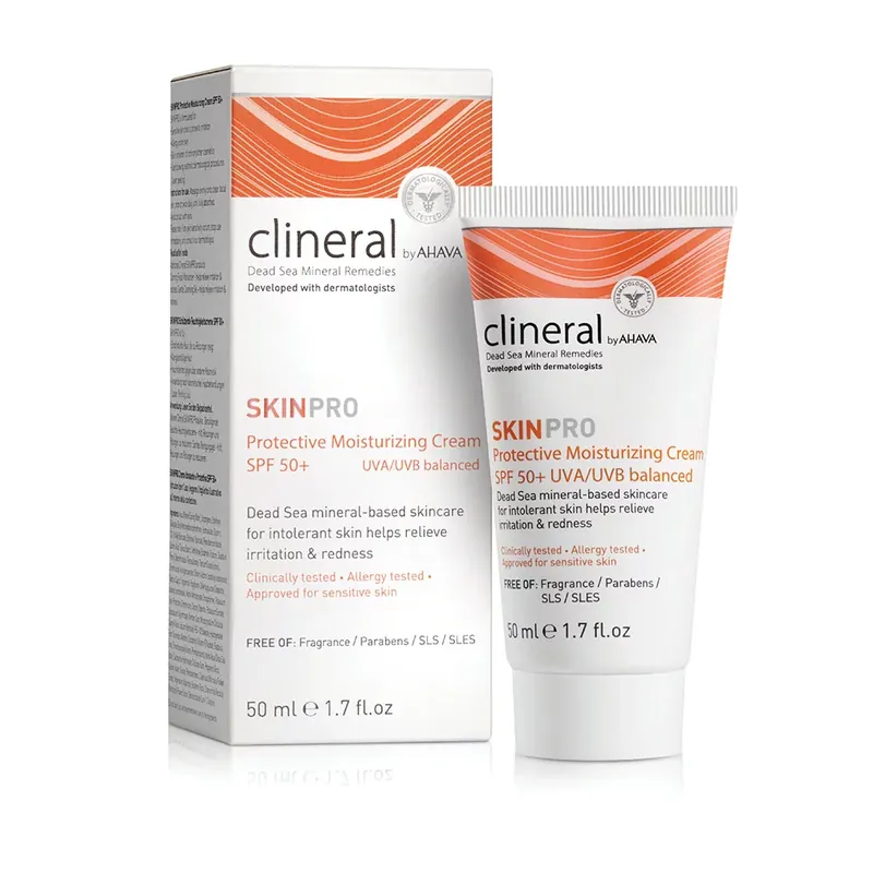 AHAVA Clineral SKINPRO védő hidratáló nappali krém SPF50 (50ml) Utolsó esély