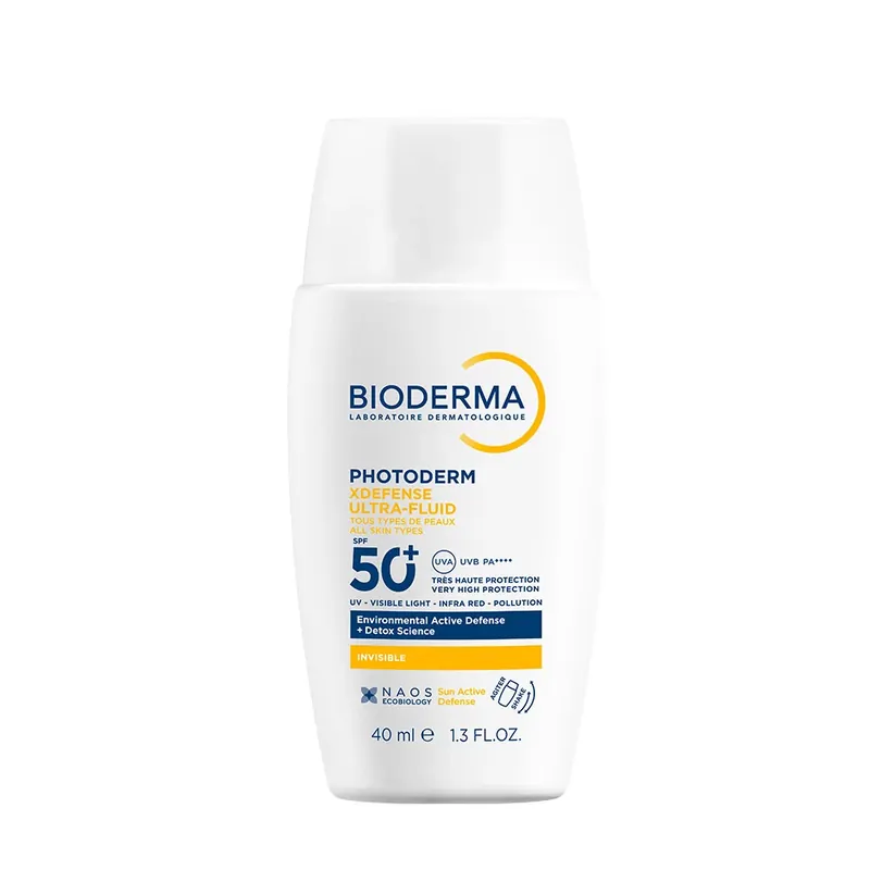 Újdonság BIODERMA Photoderm XDefense Ultra-fluid SPF50 színtelen (40ml)
