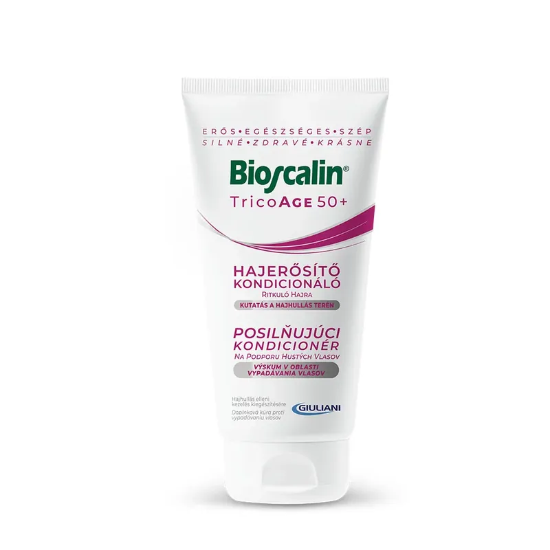 Vedd meg most BIOSCALIN TricoAge 50+ Hajerősítő hajkondicionáló ritkuló hajra (150ml)