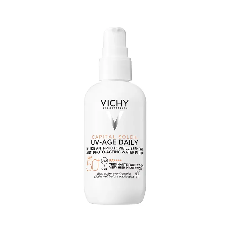 Végkiárusítás VICHY Capital Soleil UV-Age Daily fluid fényvédő SPF50 (80ml)
