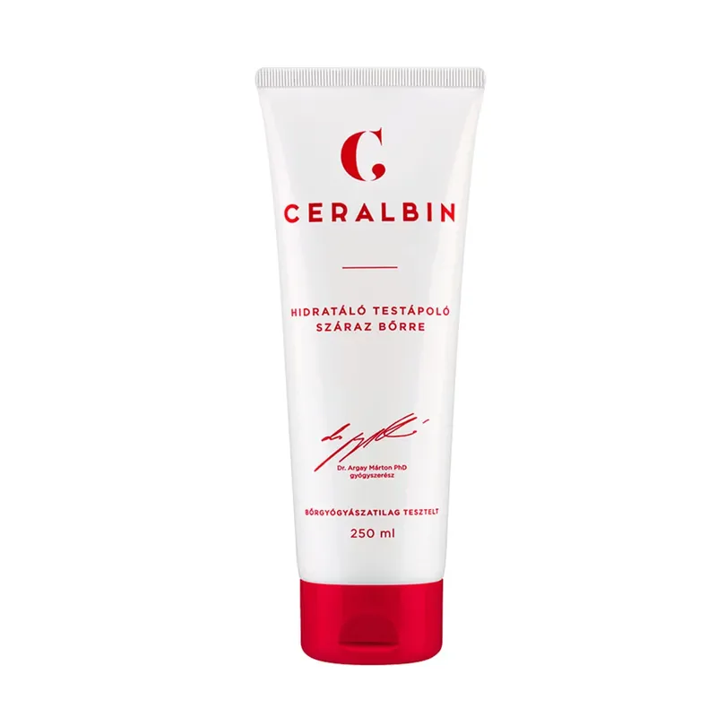 CERALBIN Hidratáló testápoló száraz bőrre (250ml) Biztonságos fizetés