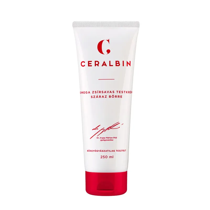 CERALBIN Omega zsírsavas testkrém (250ml) Kihagyhatatlan ajánlat