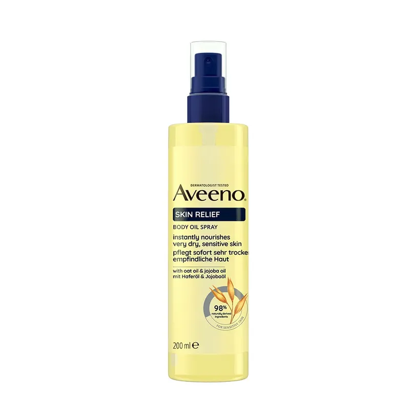 Nézd meg most AVEENO Skin Relief testápoló olajspray (200ml)