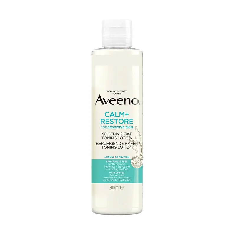 AVEENO Calm+ Restore nyugtató tonizáló lotion zabbal (200ml) Biztonságos vásárlás
