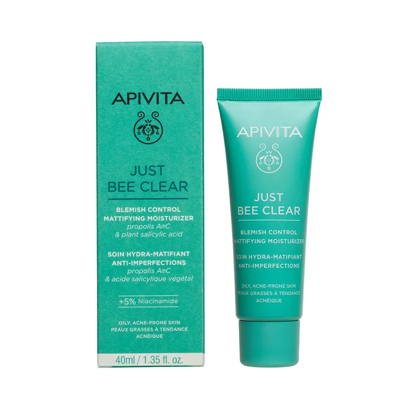 Expressz szállítás APIVITA JUST BEE CLEAR krém bőrhibák ellen pattanásokra hajlamos bőrre (40ml)