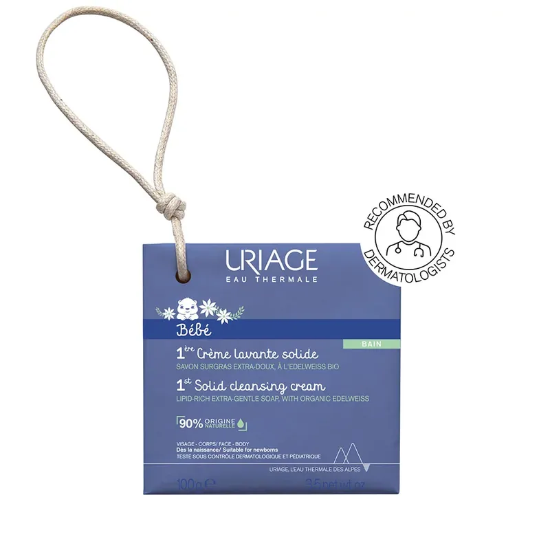 Akciós ár URIAGE Baba Bőrkímélő krémszappan (100g)