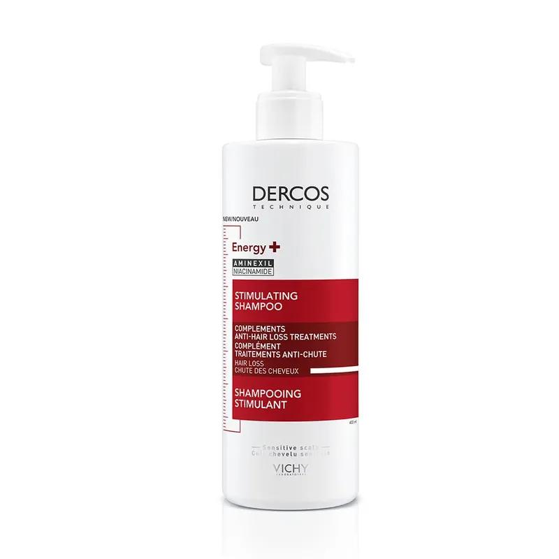 Prémium VICHY Dercos Energy+ energiát adó sampon hajhullás ellen (400ml)