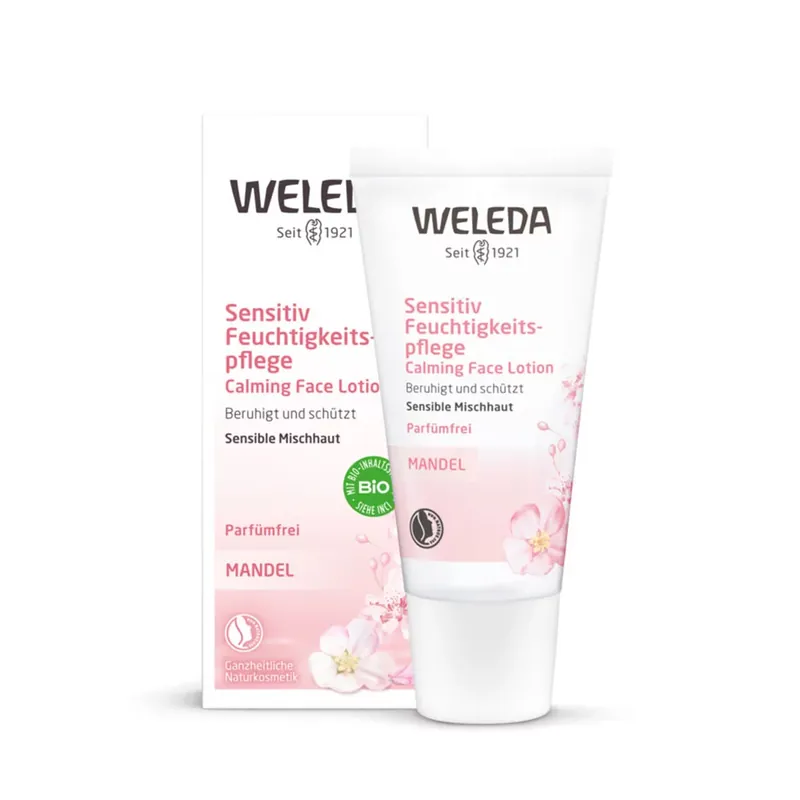 Vedd meg online WELEDA Mandulás nyugtató hidratáló fluid érzékeny, kombinált bőrre (30ml)