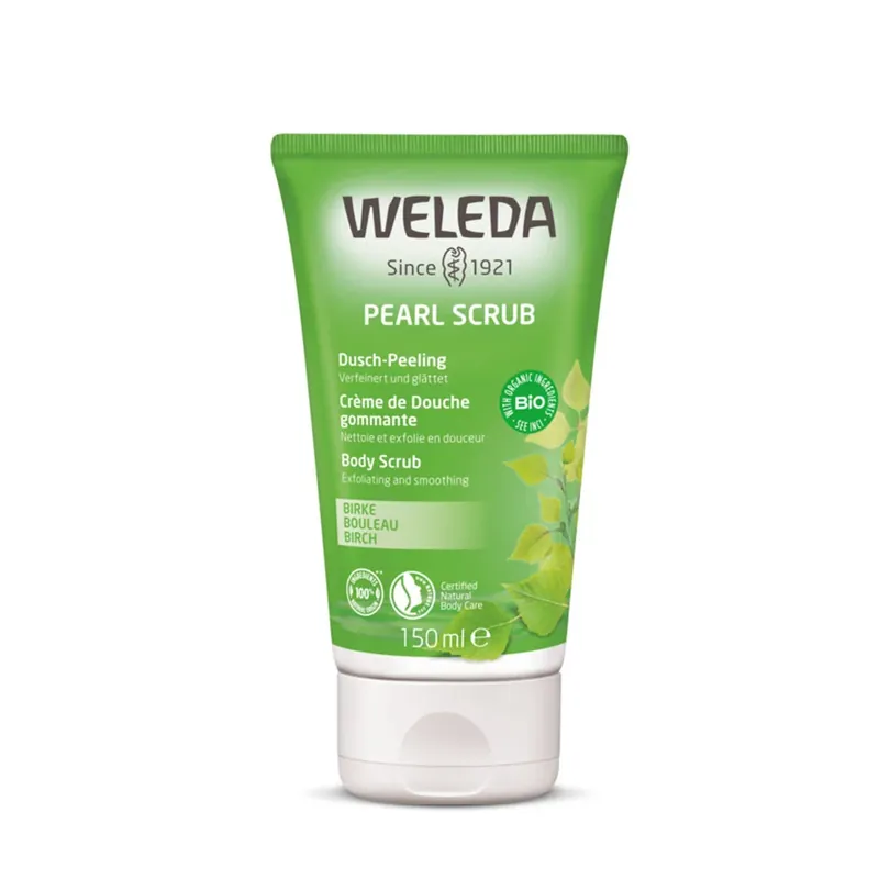 WELEDA Nyírfa tusoló bőrradír (150ml) Outlet