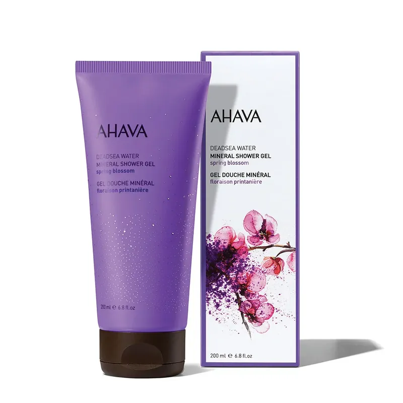 AHAVA Ásványi tusfürdő Spring Blossom (200ml) Kiárusítás