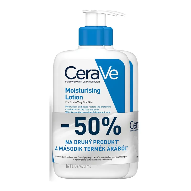 Különleges ajánlat CERAVE Hidratáló testápoló tej Duopack (2x473ml)