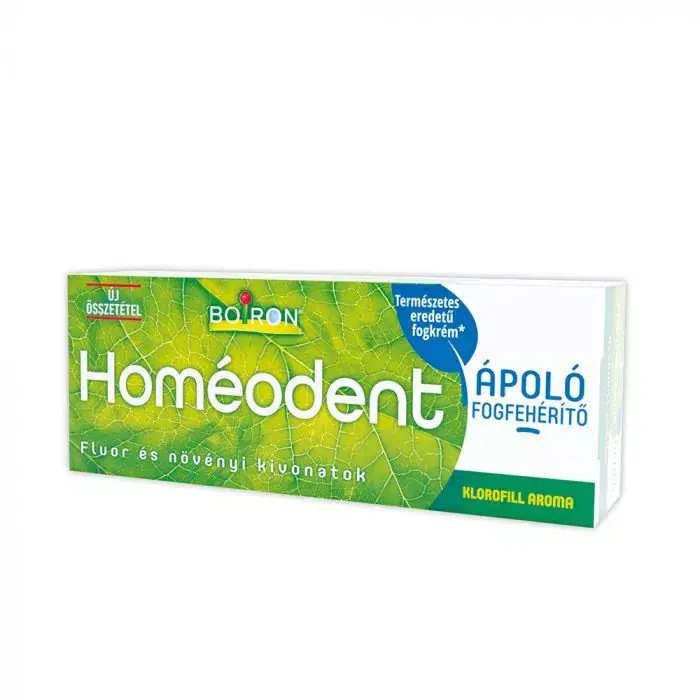 HOMEODENT fogfehérítő fogkrém (75ml) Vásárlói kedvenc