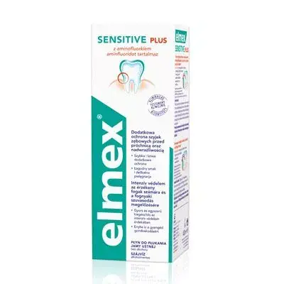ELMEX Sensitive plus szájvíz (400ml) Biztonságos vásárlás