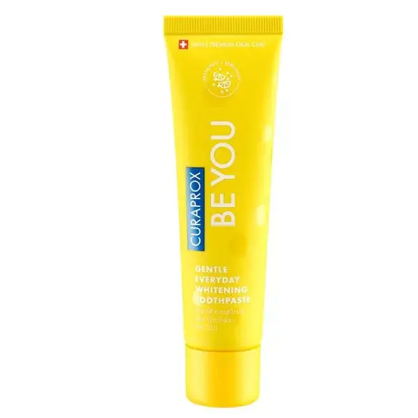 Azonnali szállítás CURAPROX Be You enzimes fehérítő fogkrém sárga (60ml)