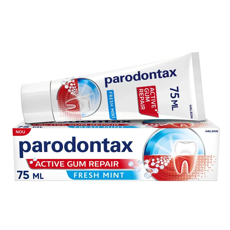PARODONTAX Active Gum Repair Fresh Mint fogkrém (75ml) Exkluzív ajánlat