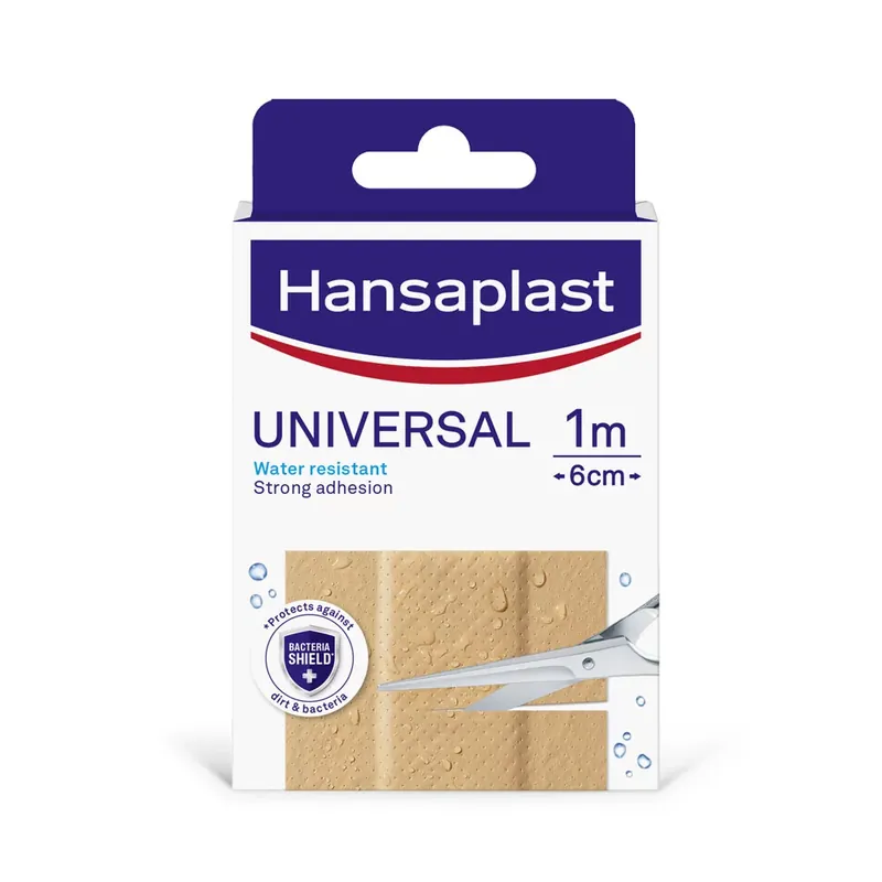 Biztonságos fizetés HANSAPLAST Universal sebtapasz 1m x 6cm (1db)