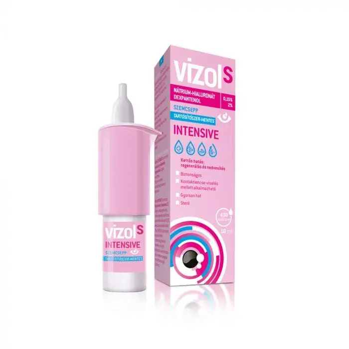 Szuper akció VIZOL S Intensive oldatos szemcsepp (10ml)