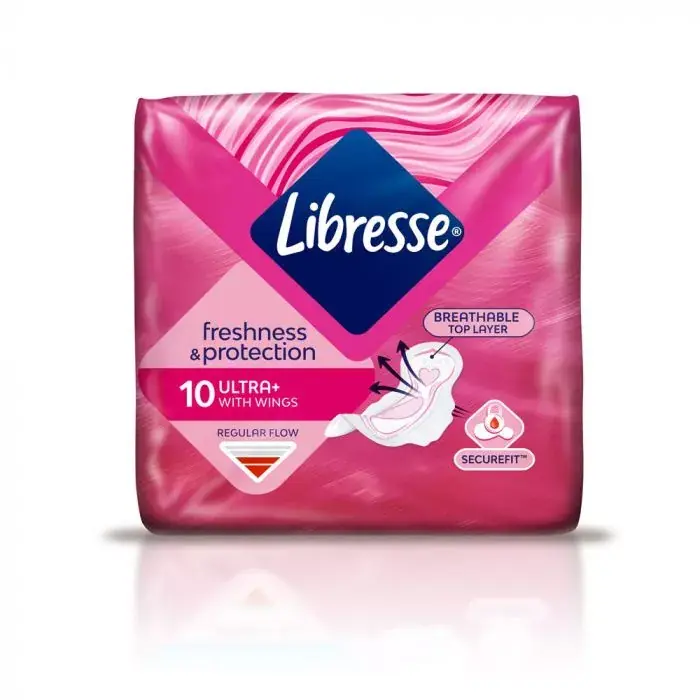Korlátozott ajánlat LIBRESSE Ultra normál egészségügyi betét (10db)