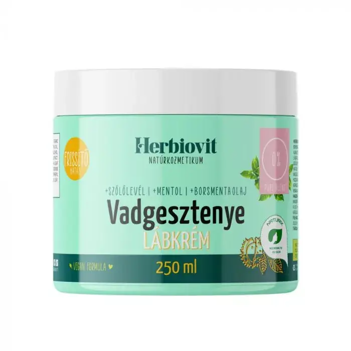 HERBIOVIT Vadgesztenye lábkrém (250ml) Exkluzív ajánlat