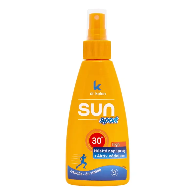 Biztonságos fizetés Dr. Kelen Sun F30 Sport napozó spray 150 ml