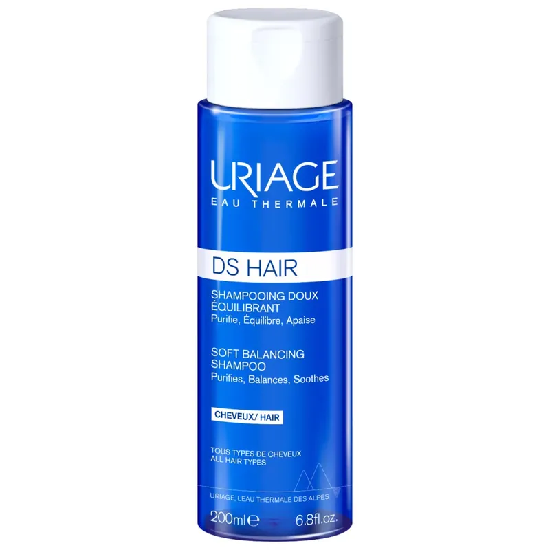 Olcsóbb Uriage D.S. Hair kímélő sampon 200 ml