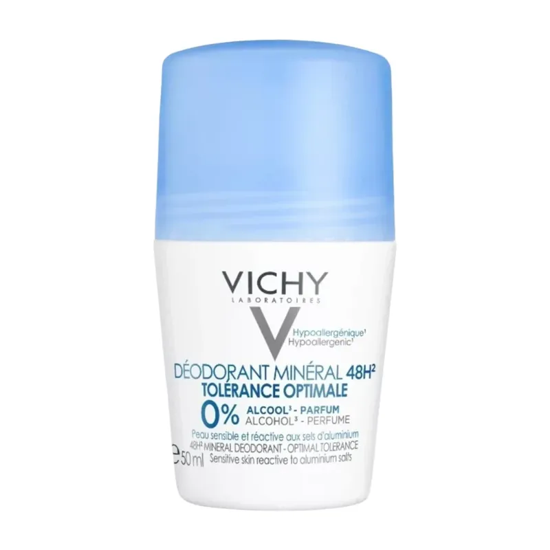 Vásárlói kedvenc Vichy Deo Roll-on izzadásgátló dezodor érzékeny bőrre 50 ml