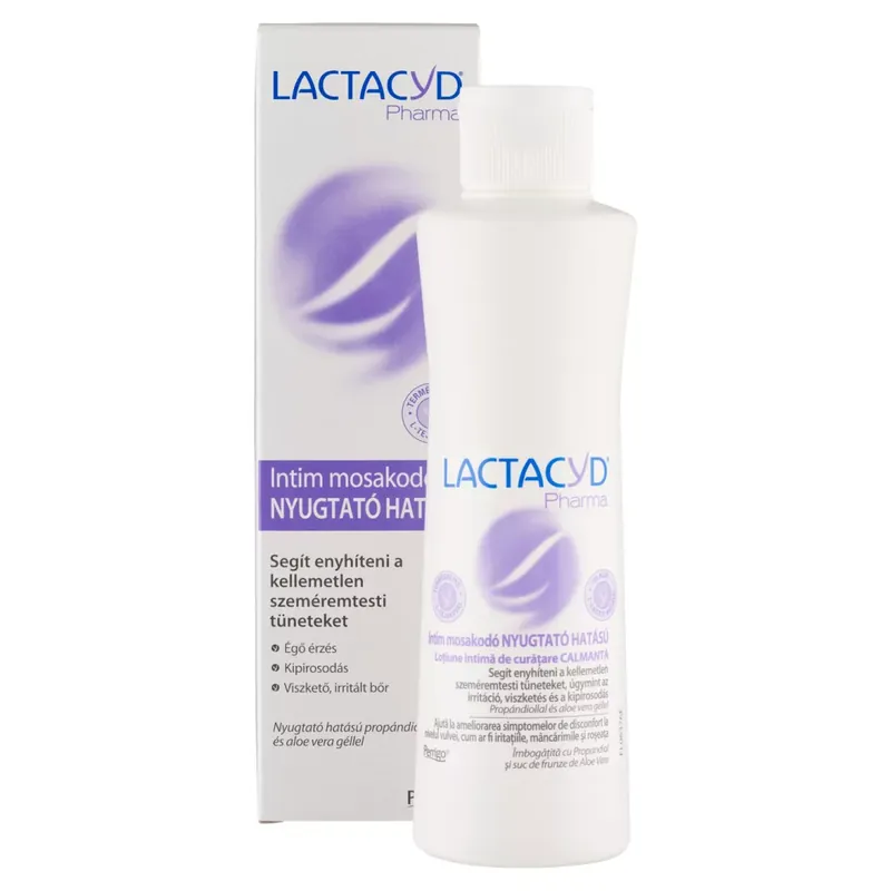 Lactacyd Pharma nyugtató hatású intim mosakodó 250 ml Szezonális akció