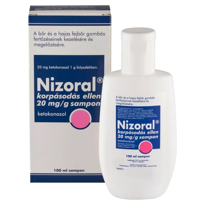 Prémium Nizoral sampon korpásodás ellen 20 mg/g 100 ml
