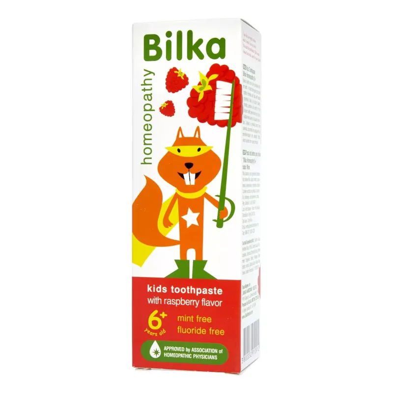 Bilka Gyerek homeopátiás málna ízű fogkrém 6 éves kortól 50 ml Azonnal elérhető
